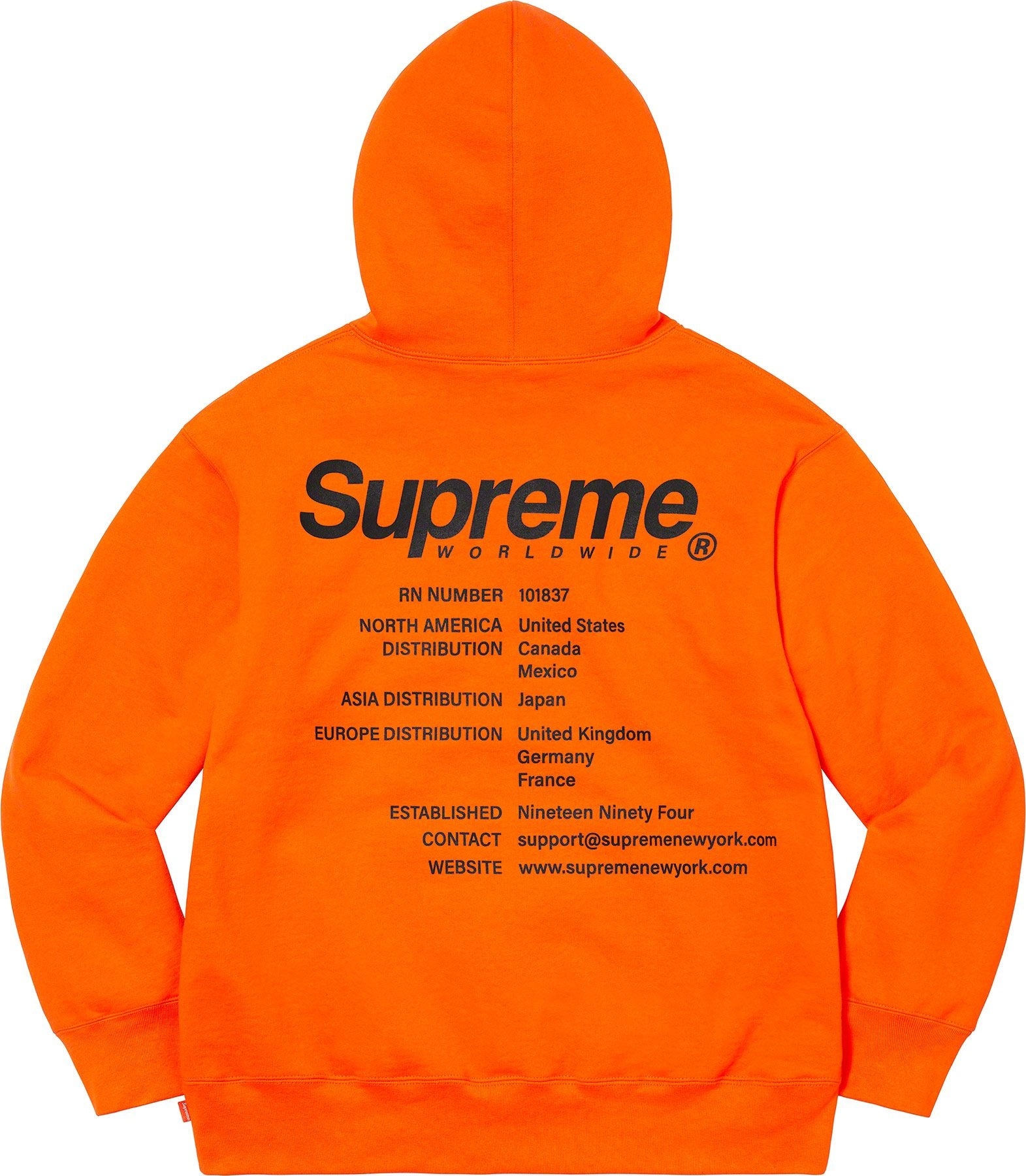 Worldwide Hooded Sweatshirt view 15